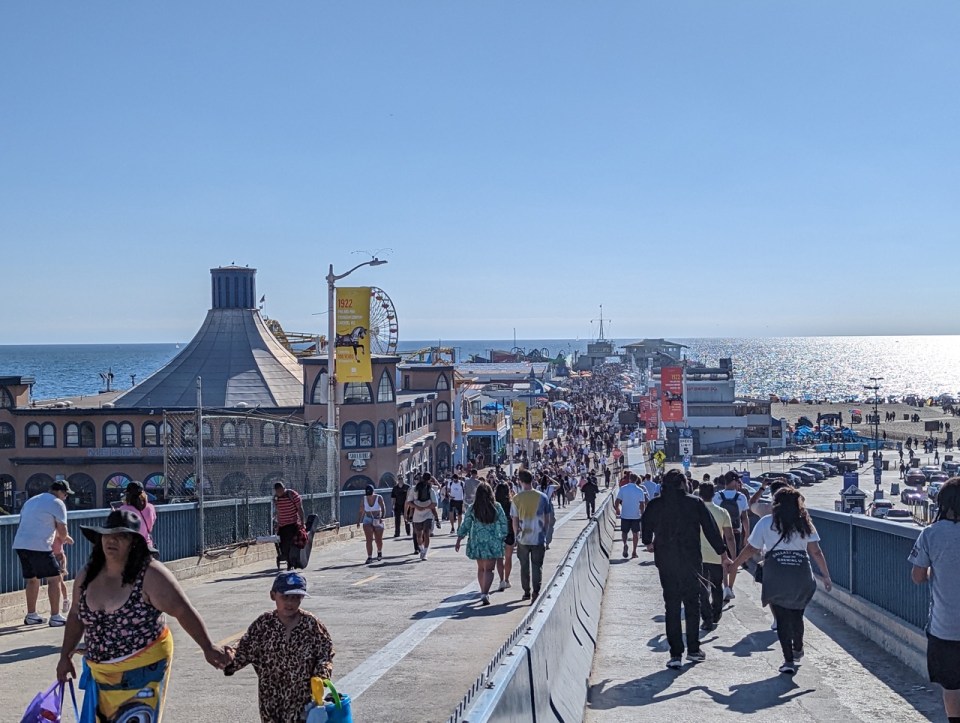 Santa Monica Pier à Los Angeles