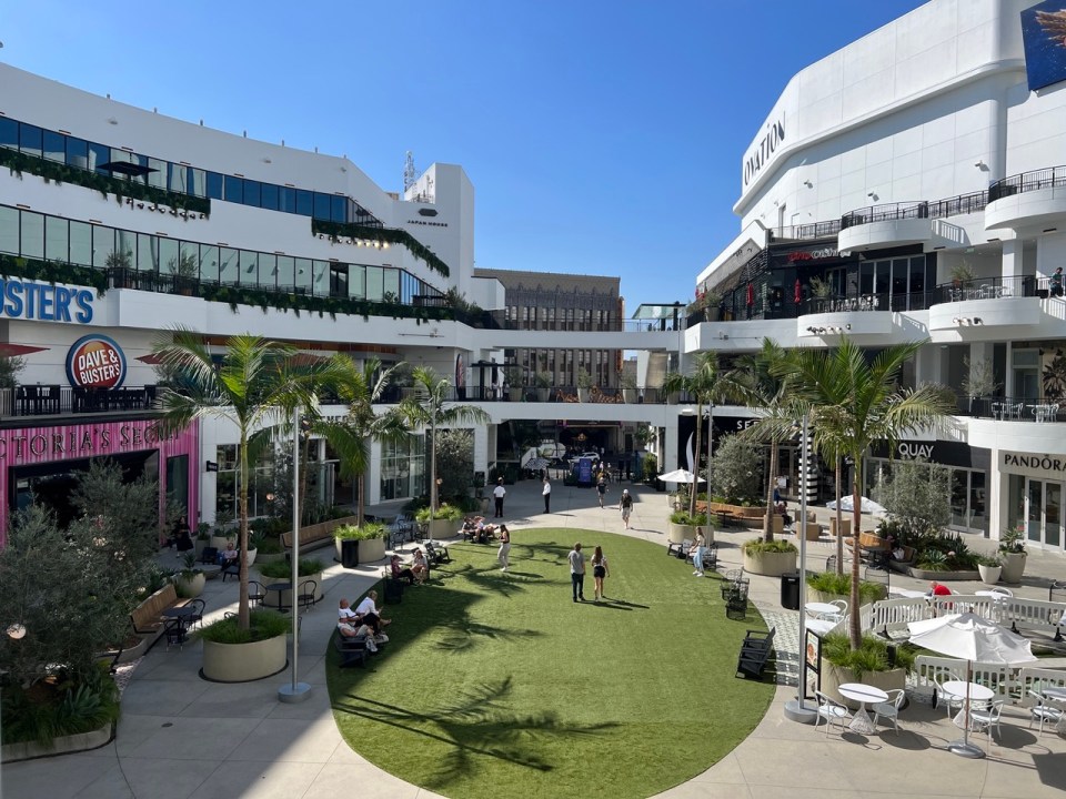 Hollywood & Highland Center sur Hollywood Boulevard à Los Angeles