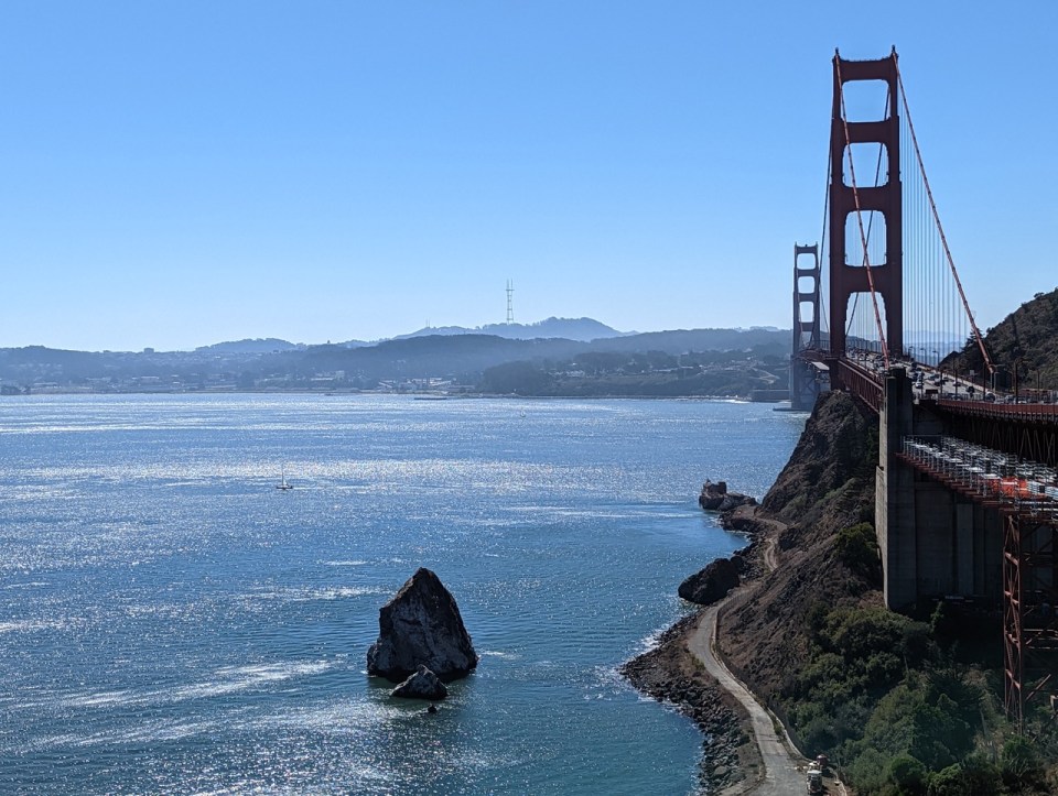 Traverser le Golden Gate Bridge à San Francisco