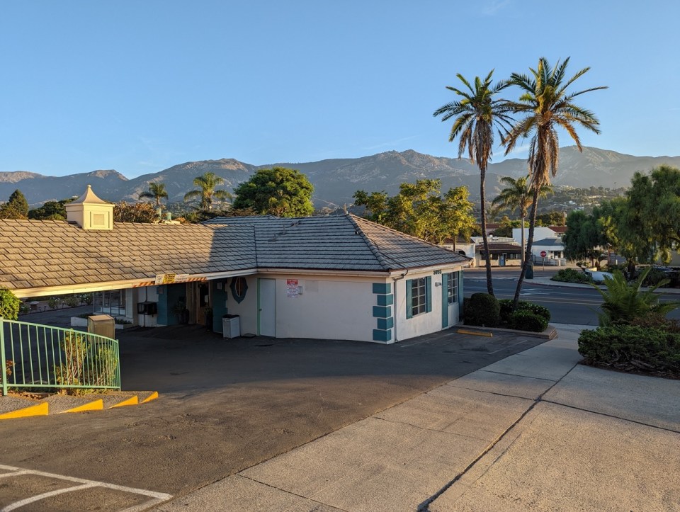 hôtel lors de notre road trip en Californie 