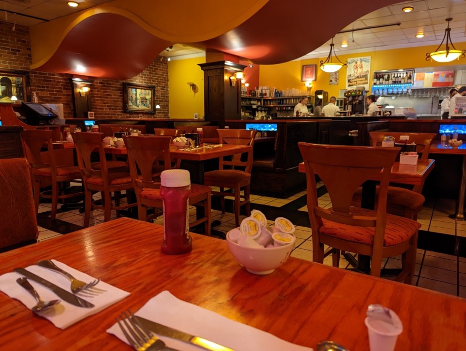 petit déjeuner américain à San Francisco 