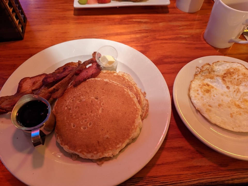 petit déjeuner américain à San Francisco 