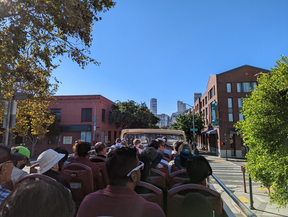 bus hop on / hop off à San Francisco 