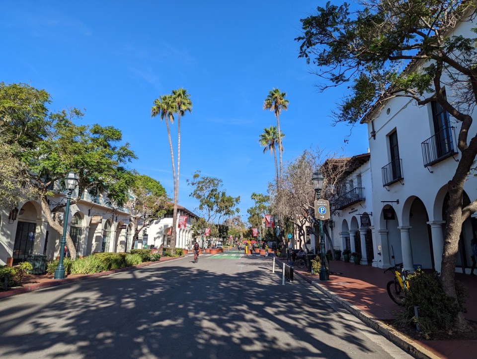 state street à Santa Barbara