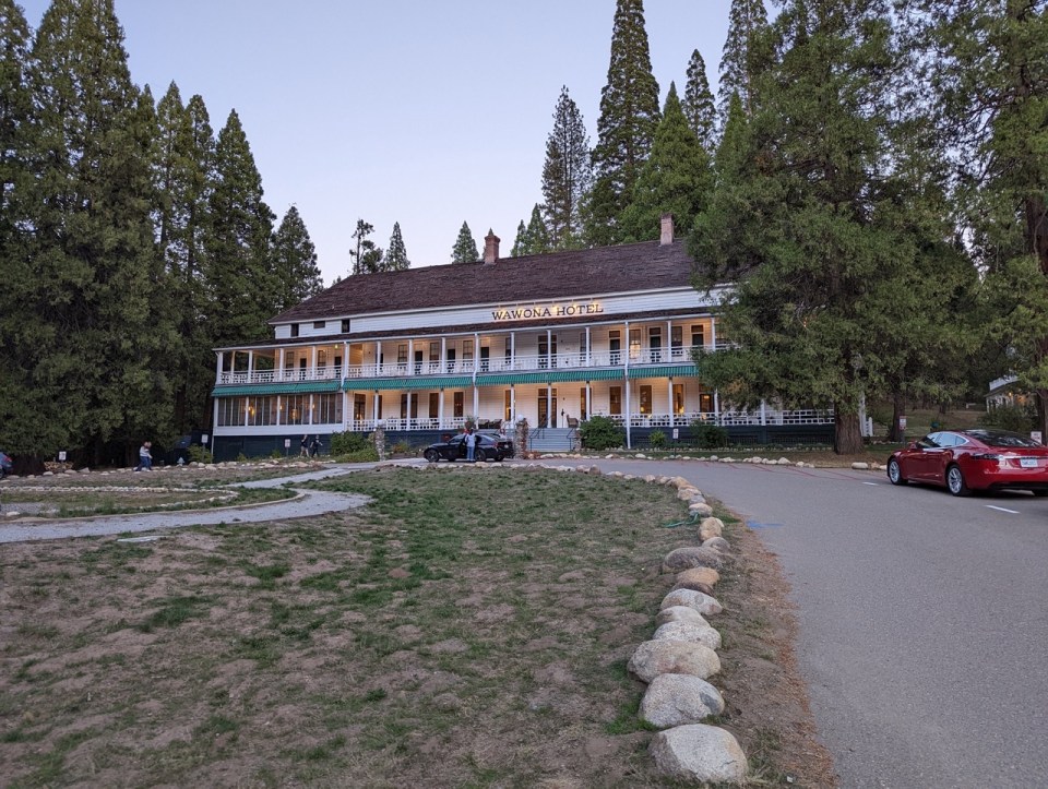 hôtel historique Wawona Hotel à Yosemite National Park
