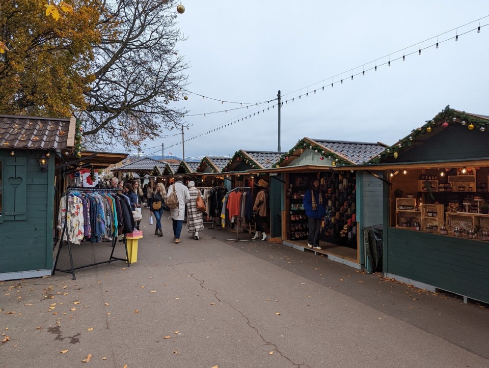 Le marché de Noël de Genève