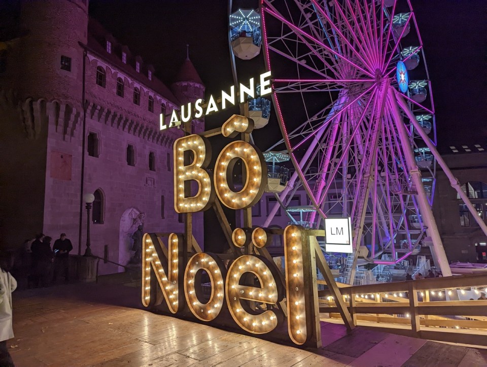 Marché de Noël de Lausanne
