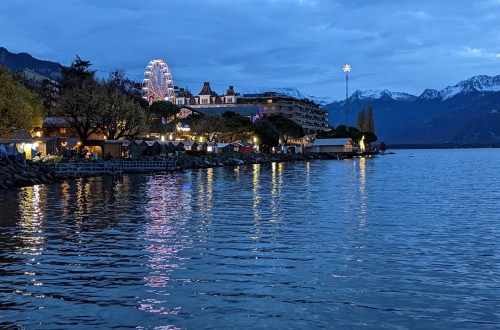 Marché de Noël de Montreux en Suisse