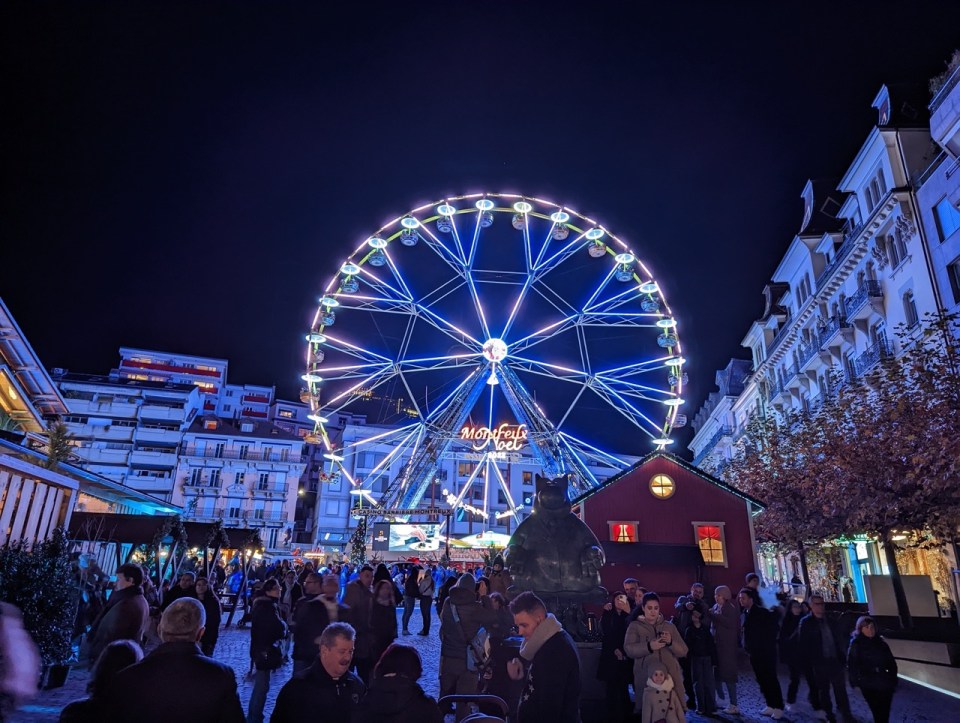 Le marché de Noël de Montreux