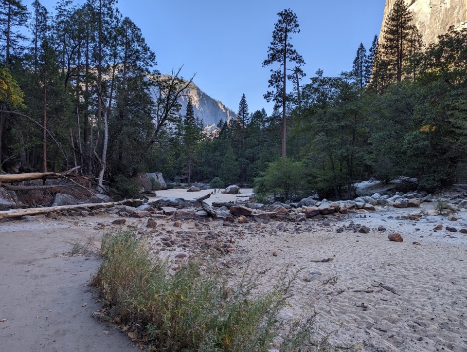 Mirror Lake dans le Yosemite National  Park