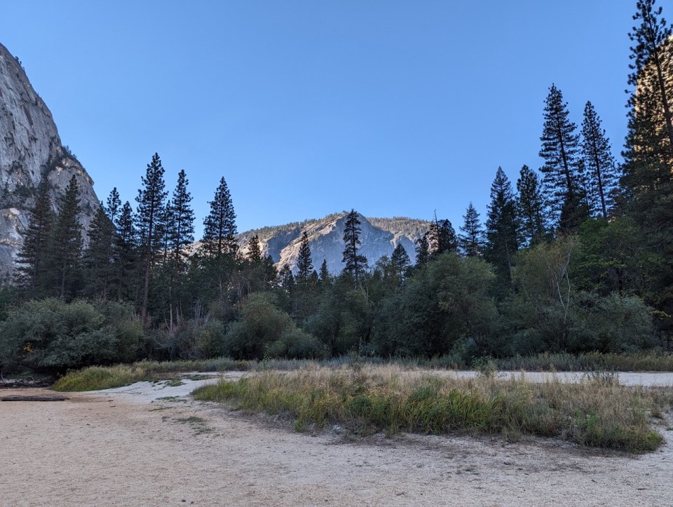 Mirror Lake dans le Yosemite National  Park