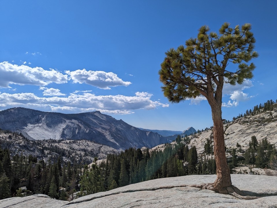 Olmsted Point sur la Tioga Road