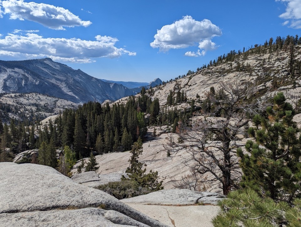 Olmsted Point sur la Tioga Road