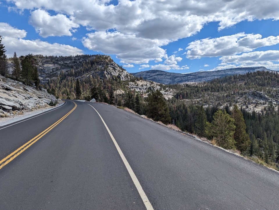 Tioga Road dans Yosemite National Park
