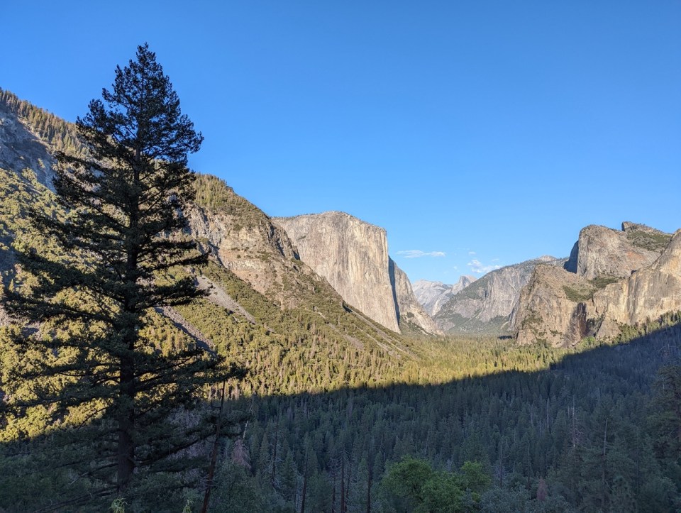 Tunnel View dans Yosemite National Park