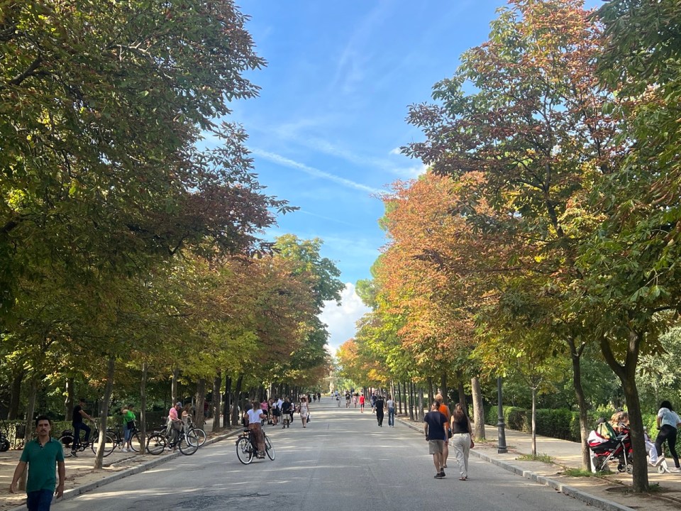 Parc du Retiro à Madrid