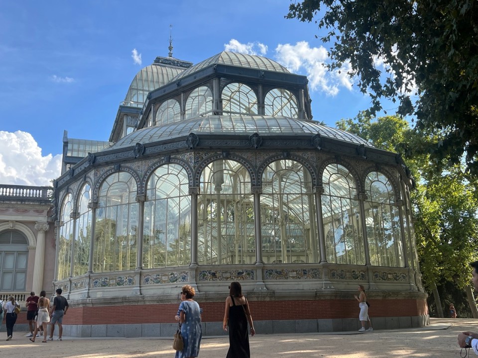 Parc du Retiro à Madrid