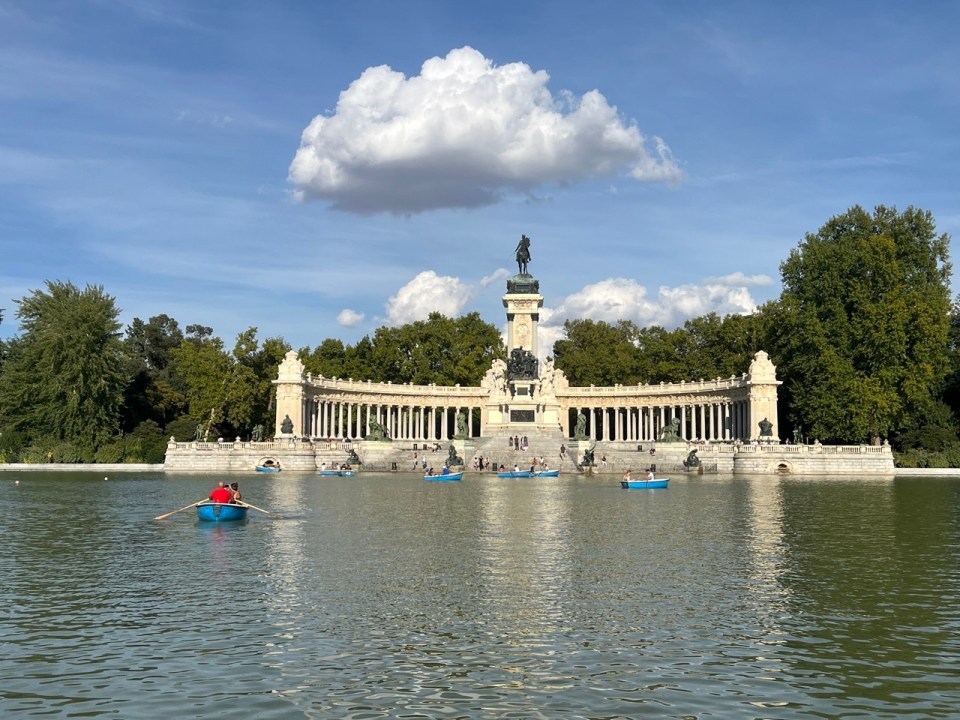 Parc du Retiro à Madrid