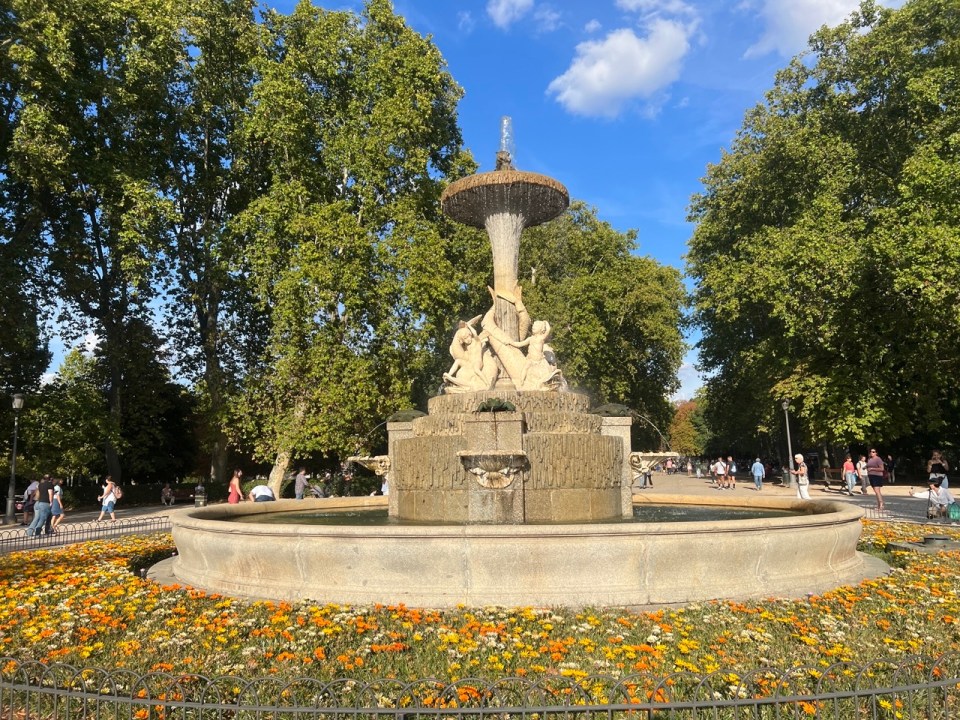 Parc du Retiro à Madrid