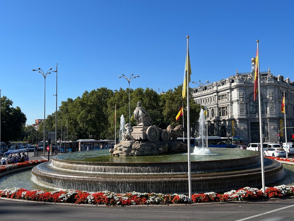 bus touristique Madrid