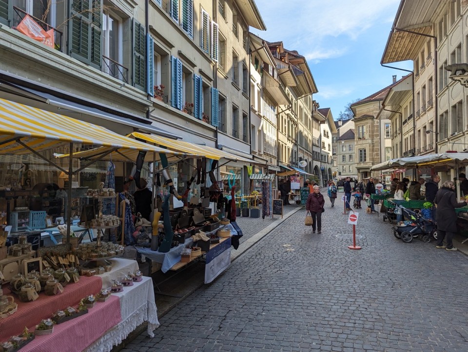Berthoud (Burgdorf) dans la région d'Emmental en Suisse 
