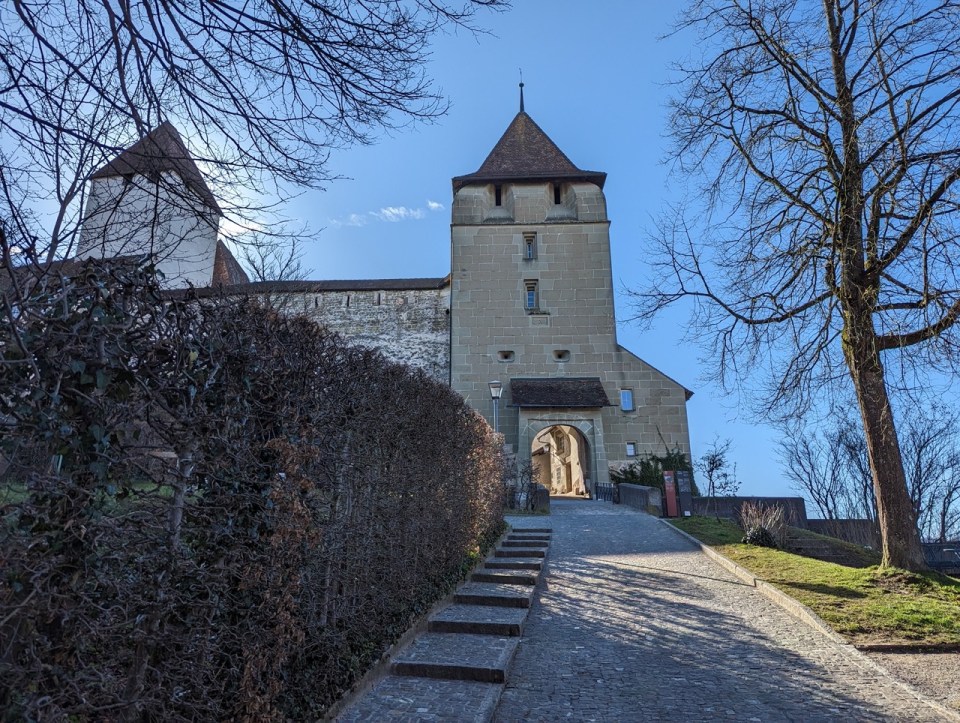 château de Berthoud dans la région d'Emmental en Suisse 