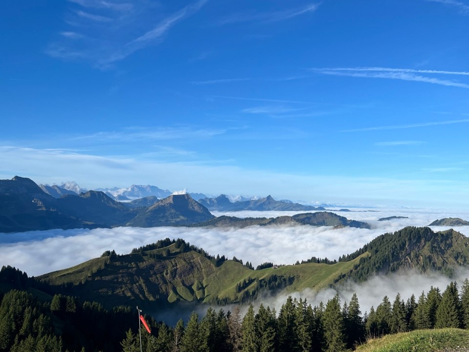 aller au sommet du Kronberg (Appenzell)