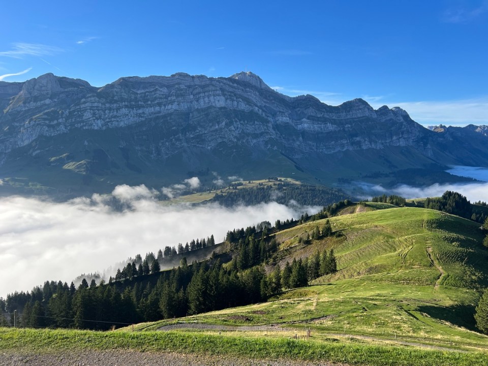 aller au sommet du Kronberg (Appenzell)