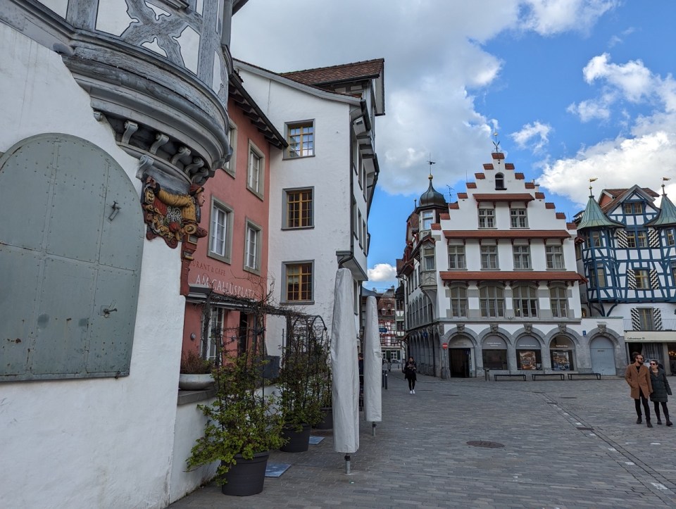 visiter la vieille ville de Saint-Gall