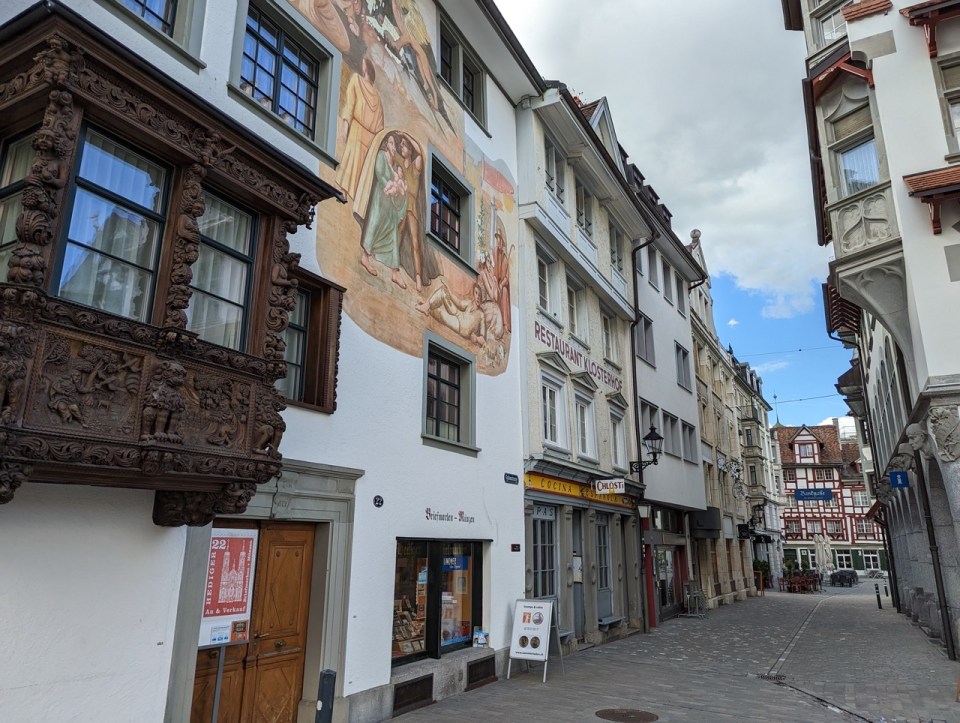 visiter la vieille ville de Saint-Gall