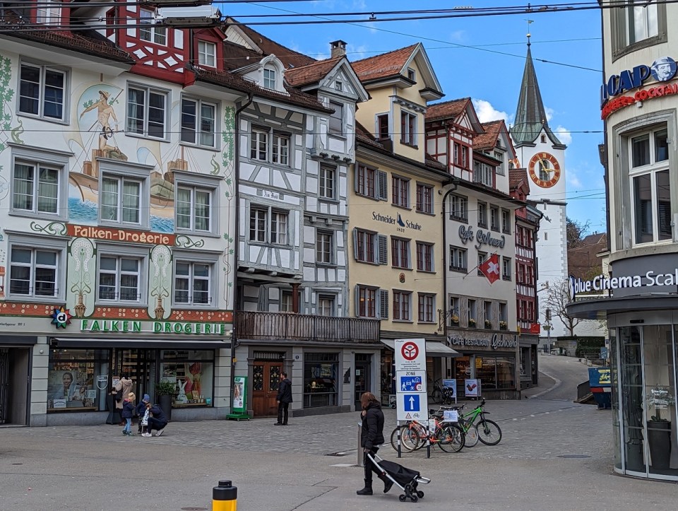visiter la vieille ville de Saint-Gall