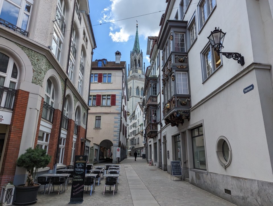 visiter la vieille ville de Saint-Gall