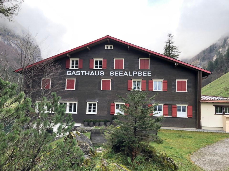 randonnée au départ de Wasserauen pour atteindre le lac Seealpsee