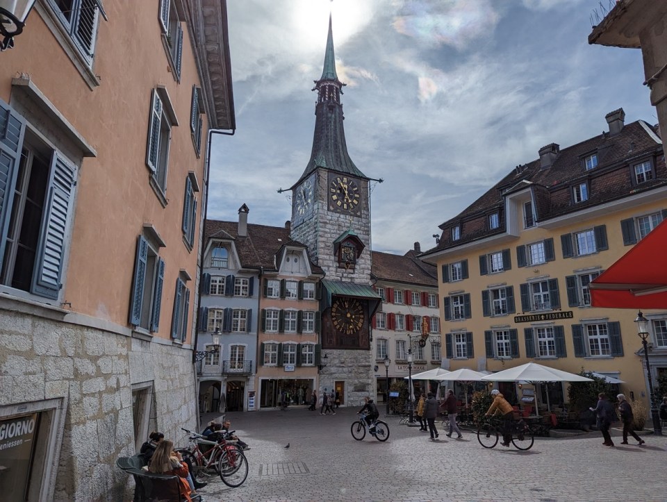 Tour de l'Horloge à Soleure 