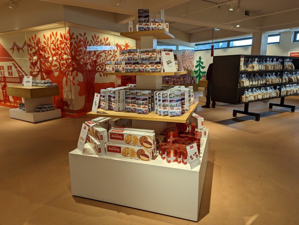 usine Kambly à Trub dans la région d'Emmental en Suisse 