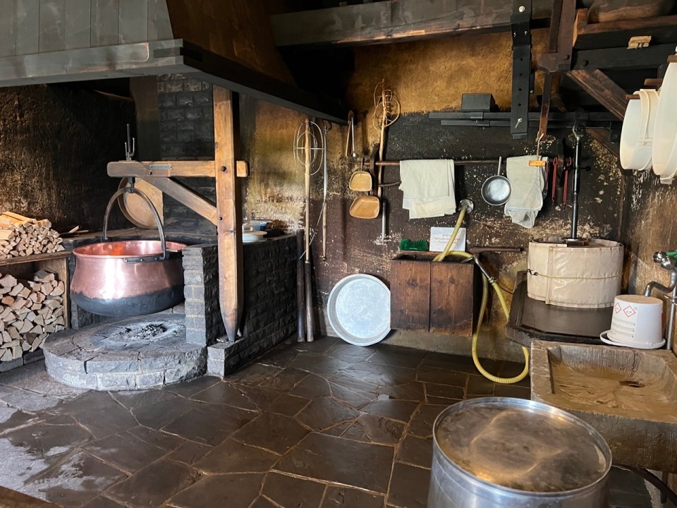 fromagerie de démonstration de l'Emmental
