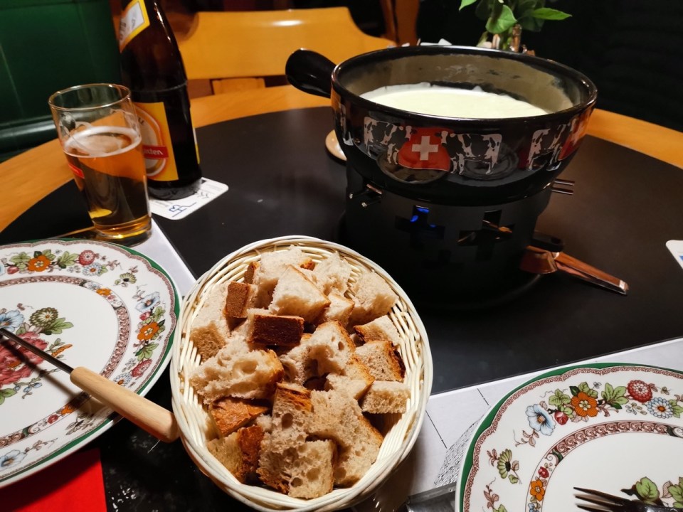 fondue dans la région d'Appenzell