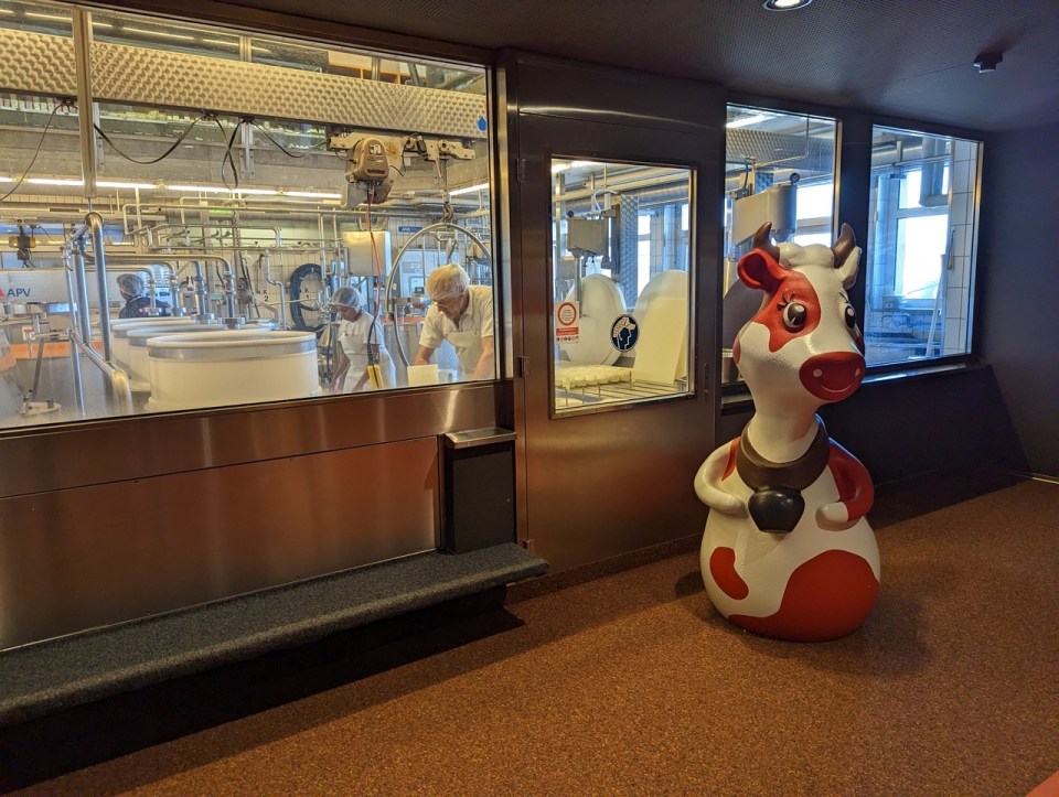 fromagerie de démonstration de l'Emmental 