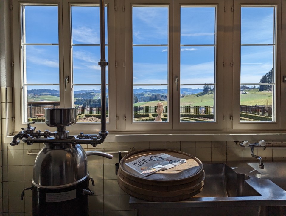 fromagerie de démonstration de l' Emmental 