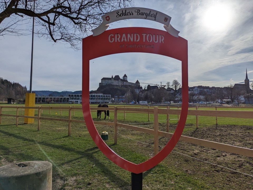 château de Berthoud dans la région d'Emmental en Suisse 
