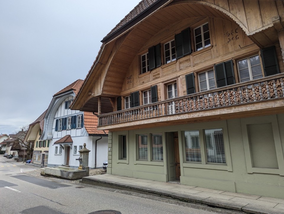 Signau dans la région d'Emmental en Suisse 