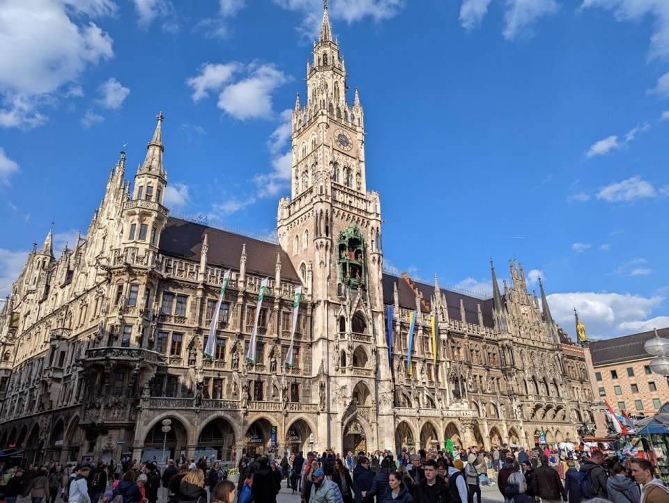 Visiter Munich avec le nouvel hôtel de ville 