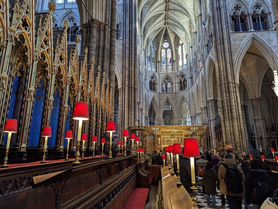abbaye de Westminster à Londres 