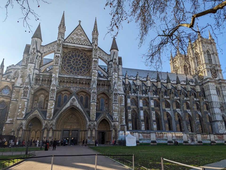 abbaye de Westminster à Londres 