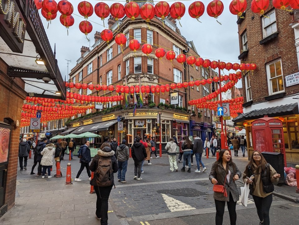 Chinatown à Londres 