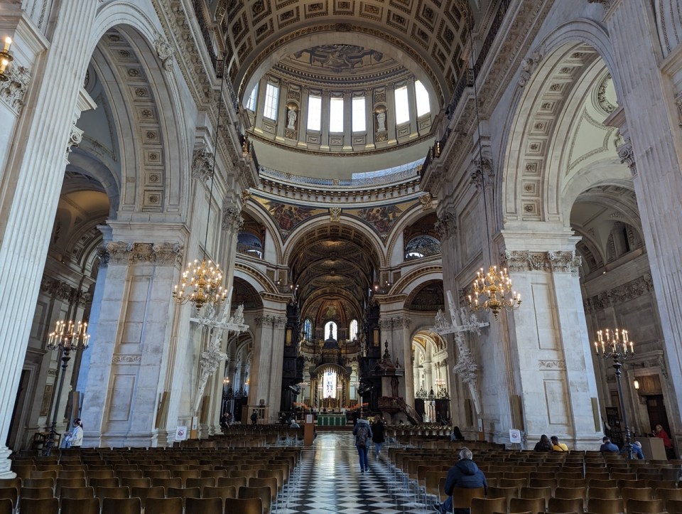 La cathédrale Saint-Paul de Londres 