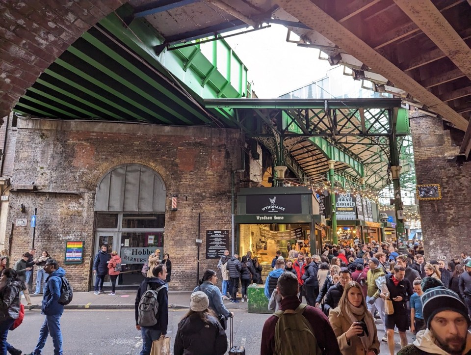 Borough Market à Londres 