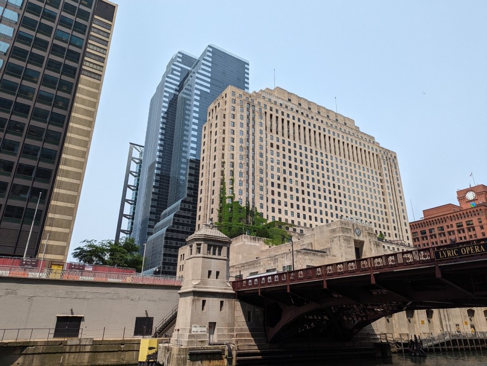 croisière architecture sur la Chicago River