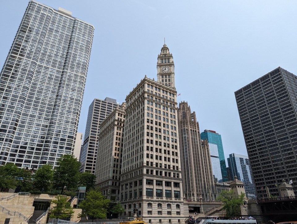 croisière architecture sur la Chicago River