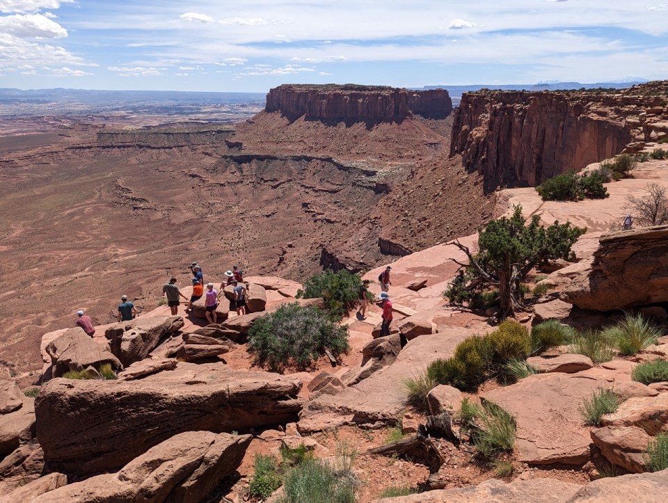 Grand View Point à Canyonlands National Park